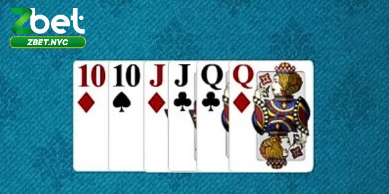 Tìm Hiểu 3 Đôi Thông Trong Game Bài Tiến Lên Miền Nam 1 3 đôi thông là có giá trị lớn trong bài tiến lên